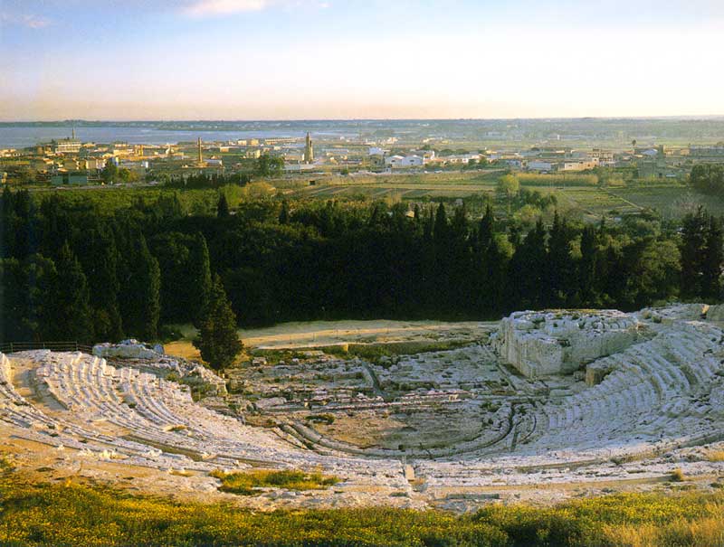 Le
              grand théâtre grec