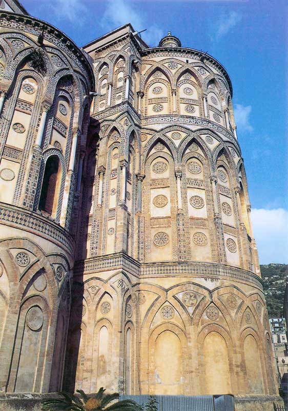 Abside
                    de la cathédrale de Monreale