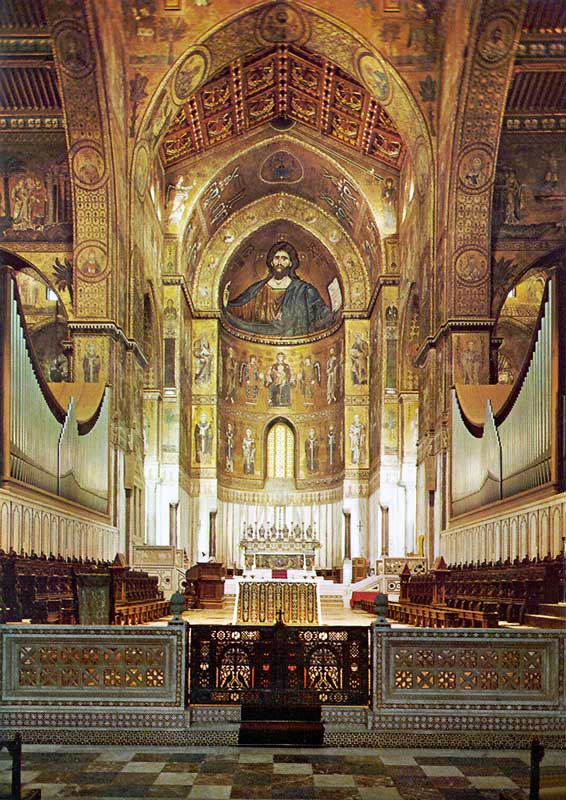 Nef de la cathédrale de Monreale