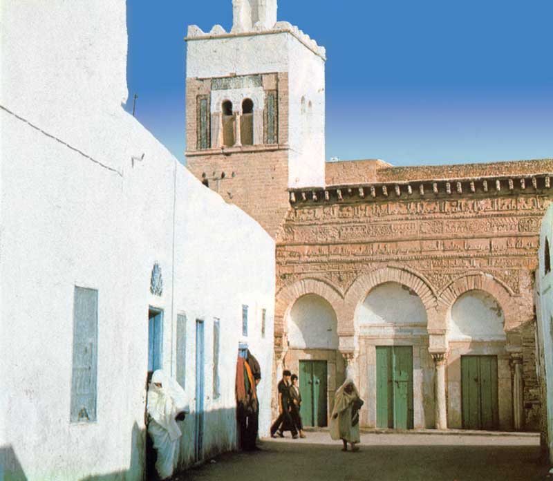 Dans les rues de Kairouan...