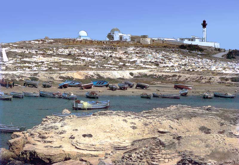Le petit port de
                Mahdia
