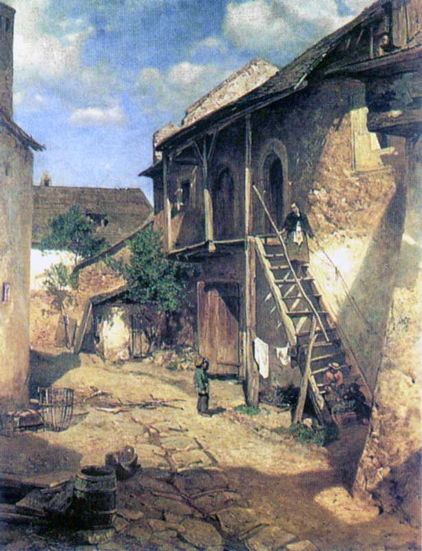 Tableau régionaliste dans le Wachau Museum