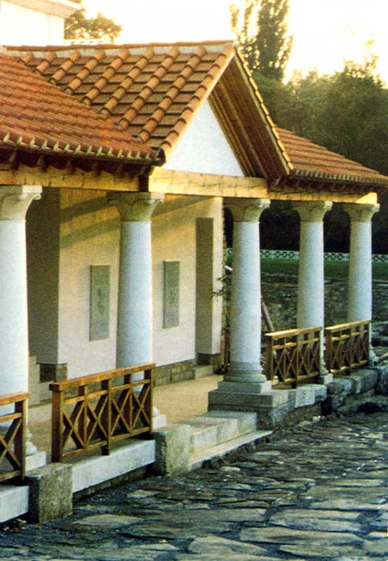 Le
                Temple de Diane reconstitué