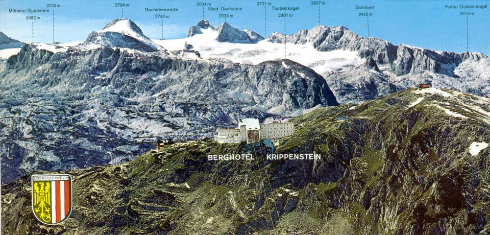 Krippenstein
        Berghotel et son panorama ****