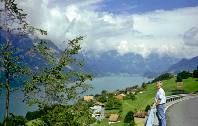 Jean-Paul devant le Walensee