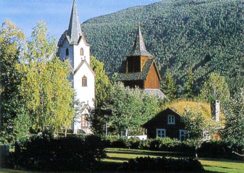 Église et stavkirke de Ål (?)