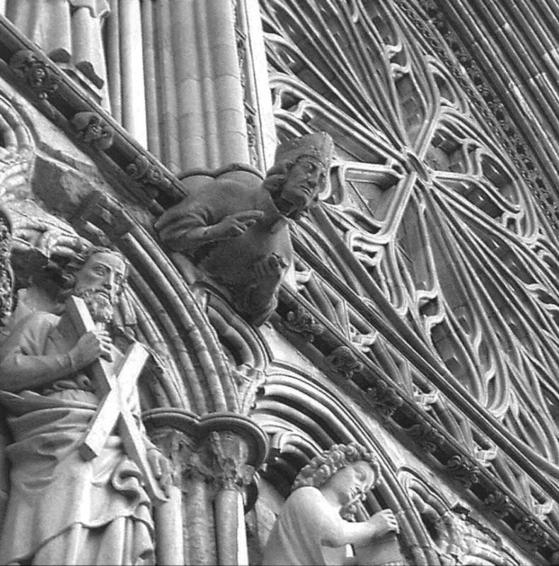 Façade de la cathédrale de Nidaros
