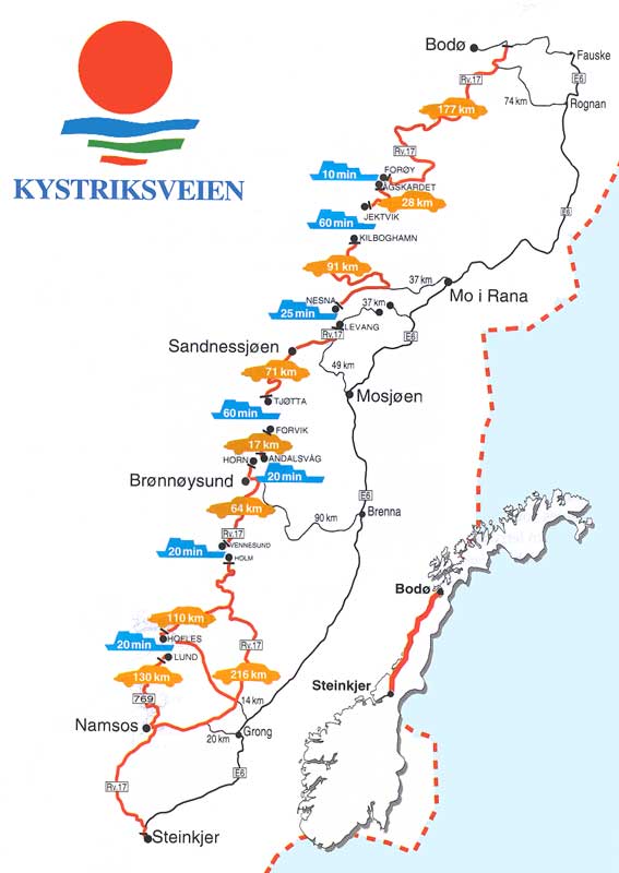 Les traversiers de la route 17
