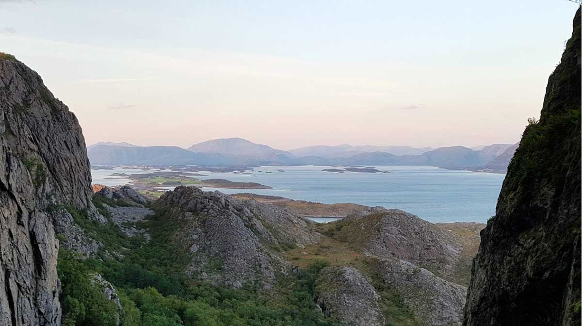 Panorama depuis Torghatten