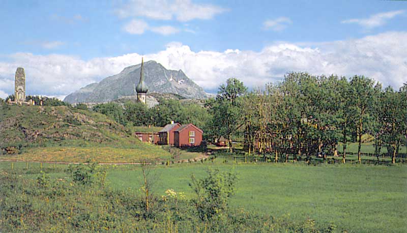 Église et presbytère d’Alstahaug
