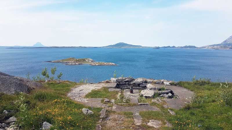 Forteresse allemande de
        Gronsvika