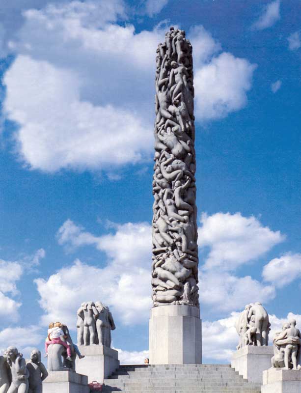 Vigeland
              : la grande colonne centrale