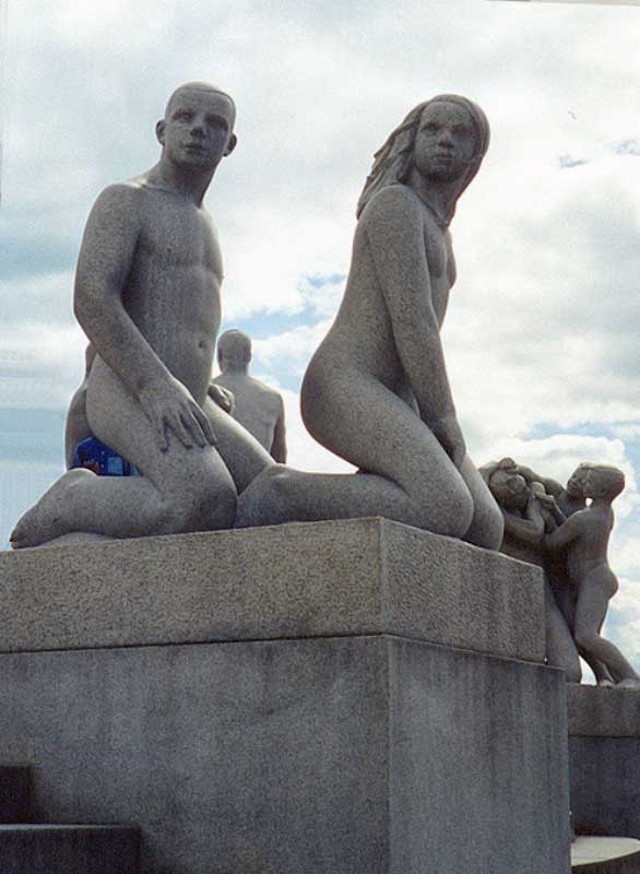 Vigeland : les adolescents