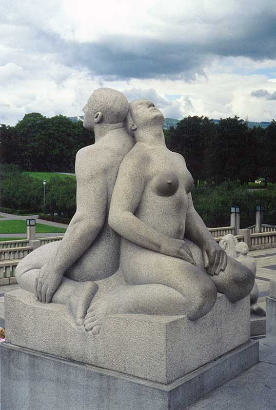 Vigeland : le couple adulte