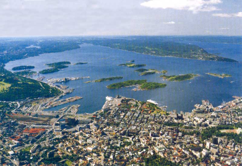 Oslo depuis la tour Tyrann