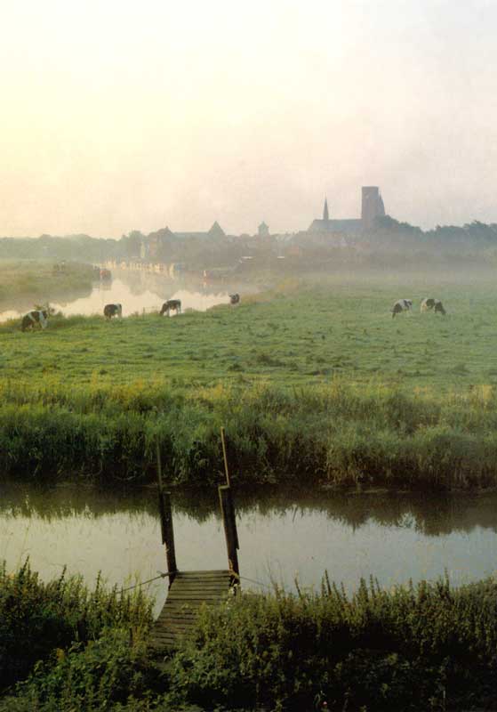 Arrivée à Ribe
              en soirée