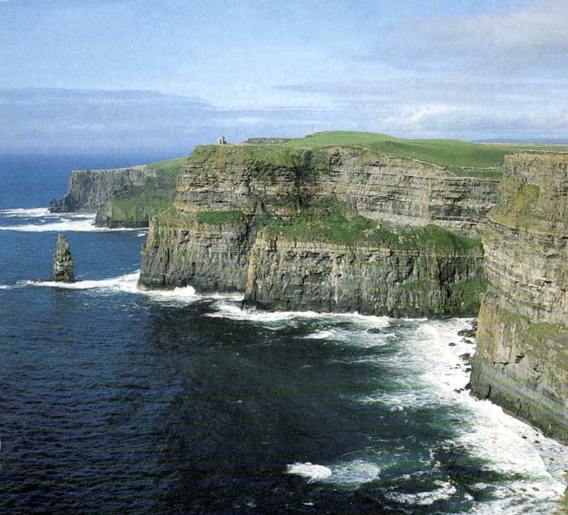 Cliffs of Moher sous le soleil