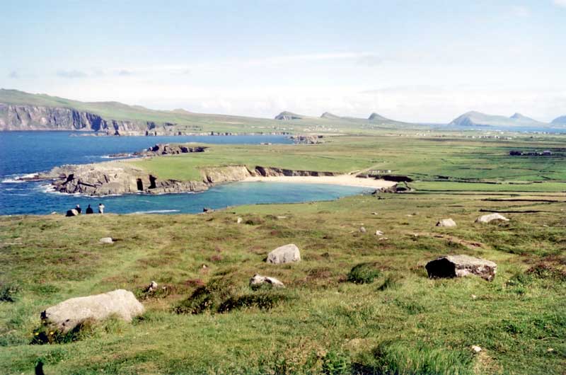Clogher Strand depuis Clogher Head