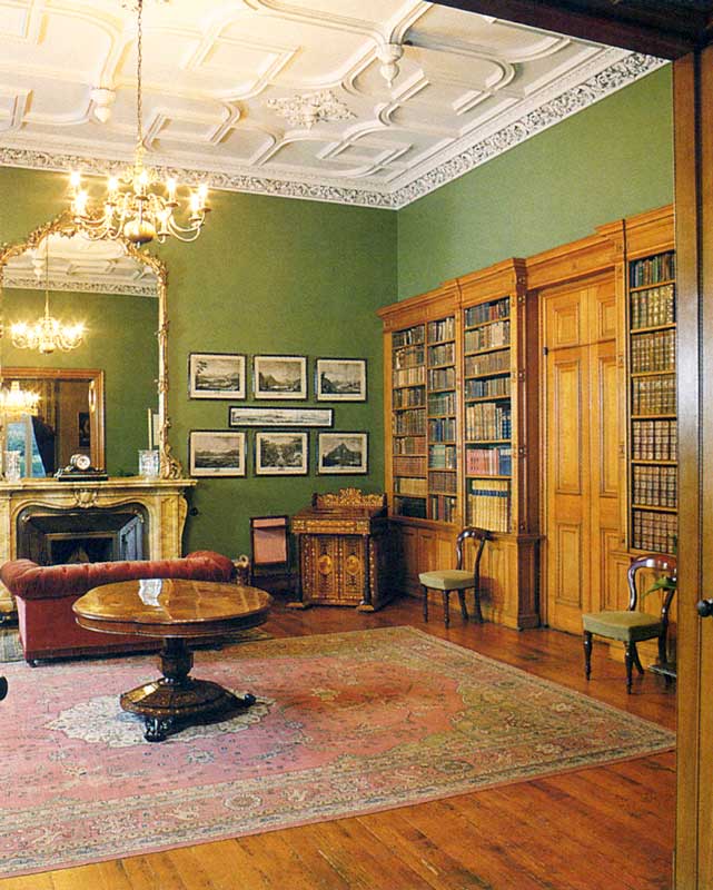 Muckross House : bibliothèque