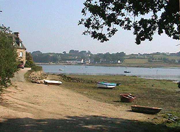 St-Pabu :
                rivage de l'Aber Benoit