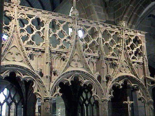 Jubé de
                Notre-Dame du Folgoet