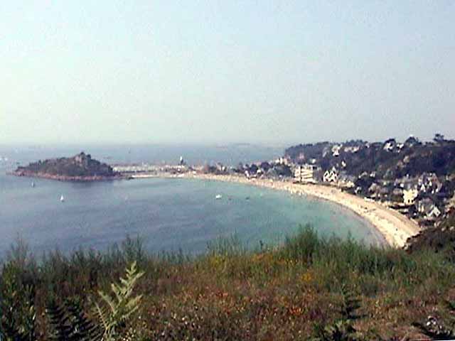 Trebeurden depuis la pointe de Bihit