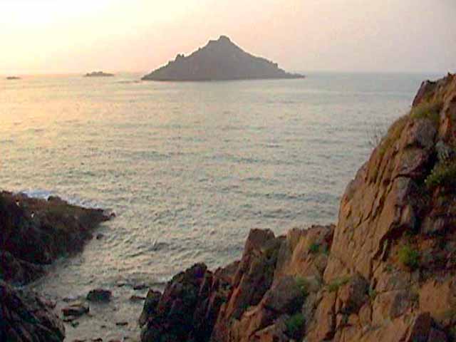 Coucher de soleil sur la Pointe de Pléneuf