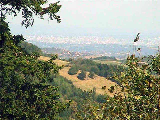 St-André-la-Côte : vue en direction de Lyon