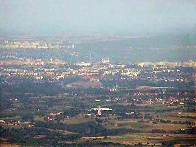 Signal-St-André : vue sur- Lyon et Fourvière
