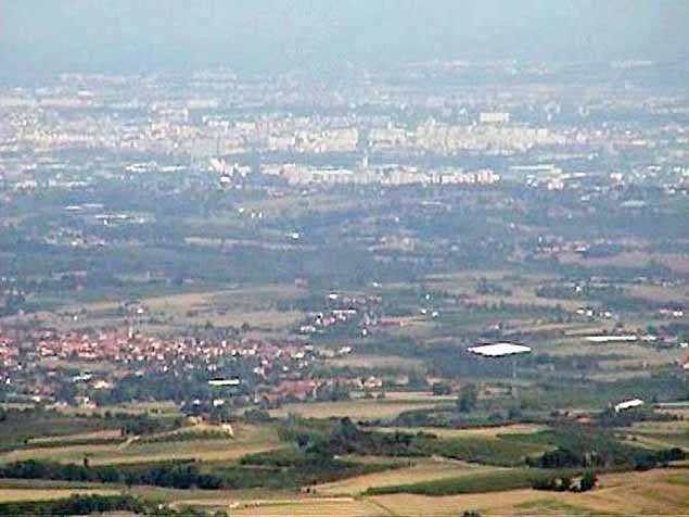 Vue sur Lyon depuis le Signal St-André