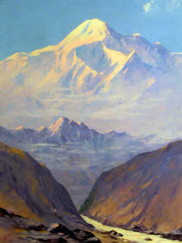 Le Mt McKinley par Sydney M. Laurence 1913