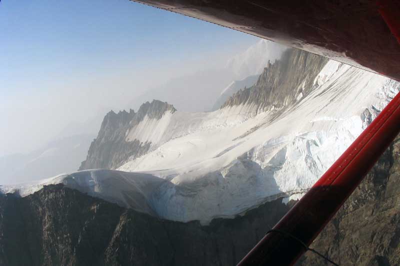 Virage autour du Mt Mckinley