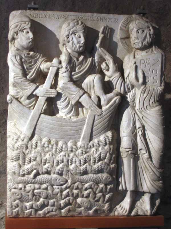 Sant Pere de Rodes : sculpture du portail
