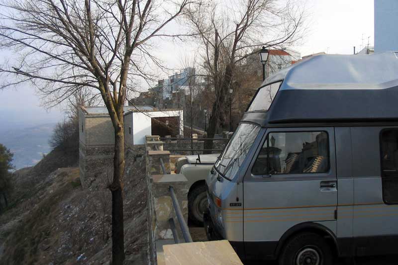 Bivouac au balcon à Iznatoraf