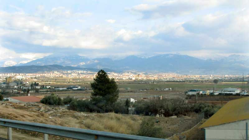 Arrivée à Granada
