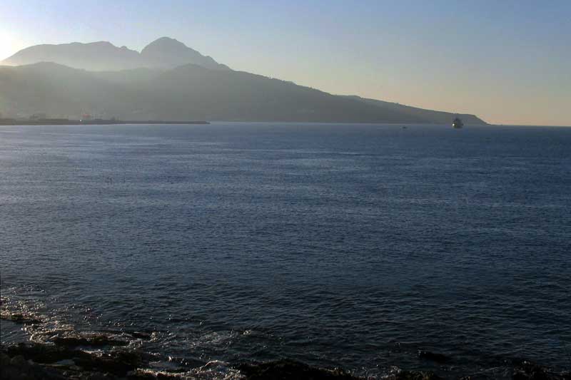 Depuis Ceuta, le Jbel Moussa
