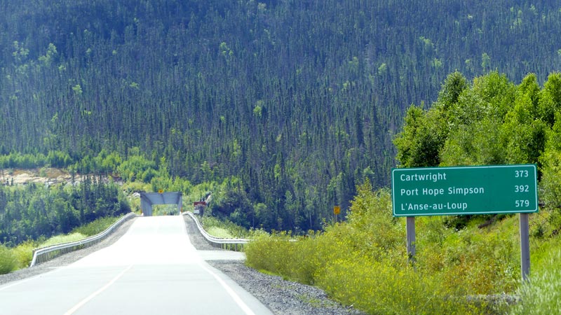 Début de
              la Route 510 Sud