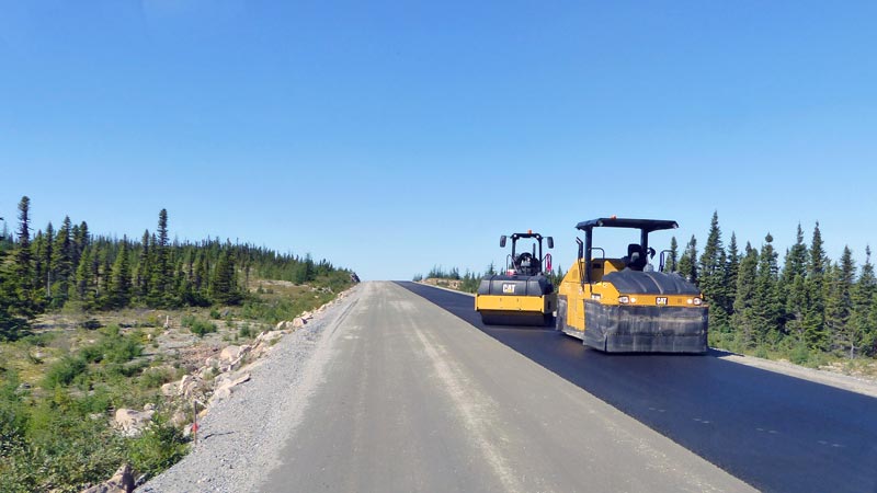 Pavage sur la 510