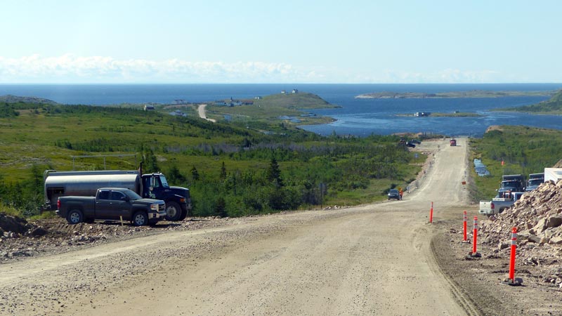 Descente sur Red Bay