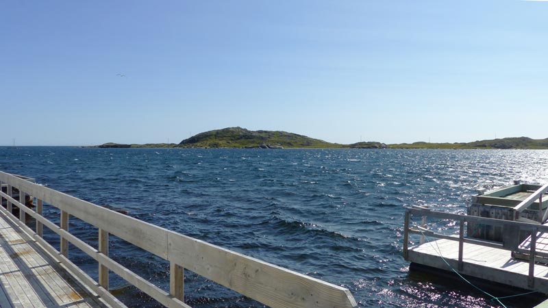 En route vers l'île