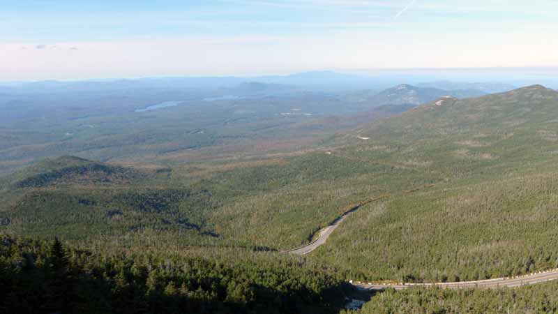 Montée sur Whiteface Mountain