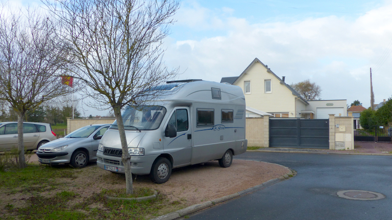 Bivouac
                  à Colleville