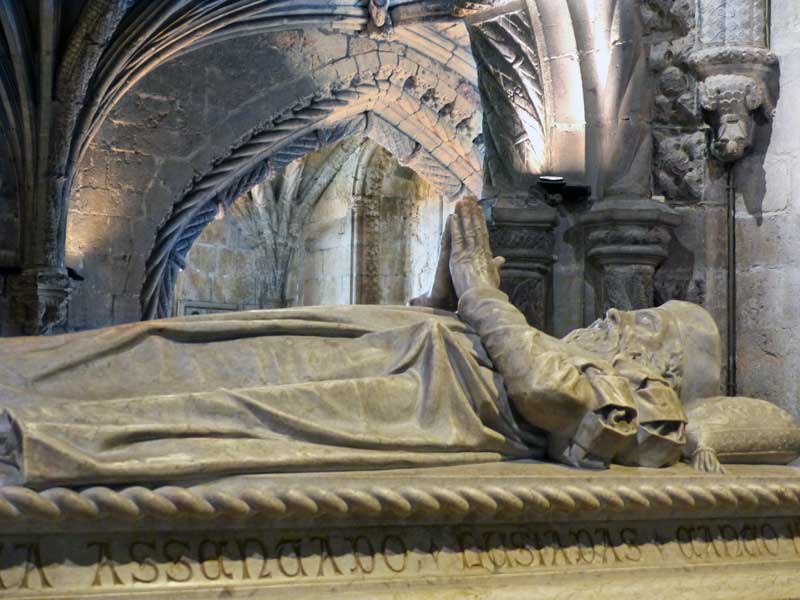 Église Santa-Maria : tombeau de-Vasco da Gama
