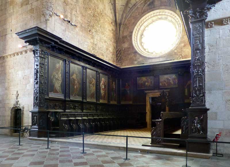 Mosterio-dos-Jeronimos-stalles-de-la-tribune-de-Santa-Maria