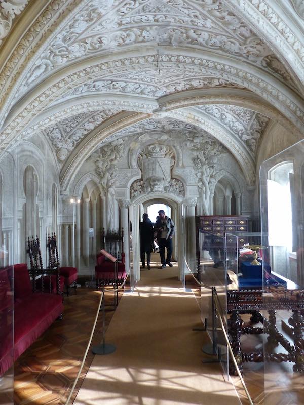 Palacio da Pena salle d'attente de la Reine
                    Amélia