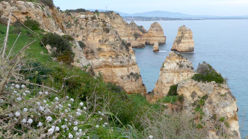 Ponta-da-Piedade : rochers