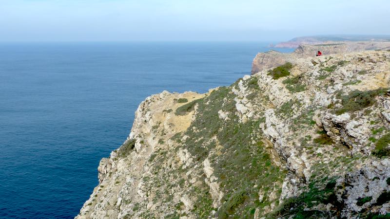Cabo de Sao Vicente : la côte vers le nord