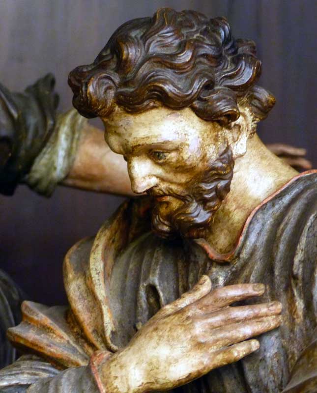 Détail de la Nativitté : Joseph