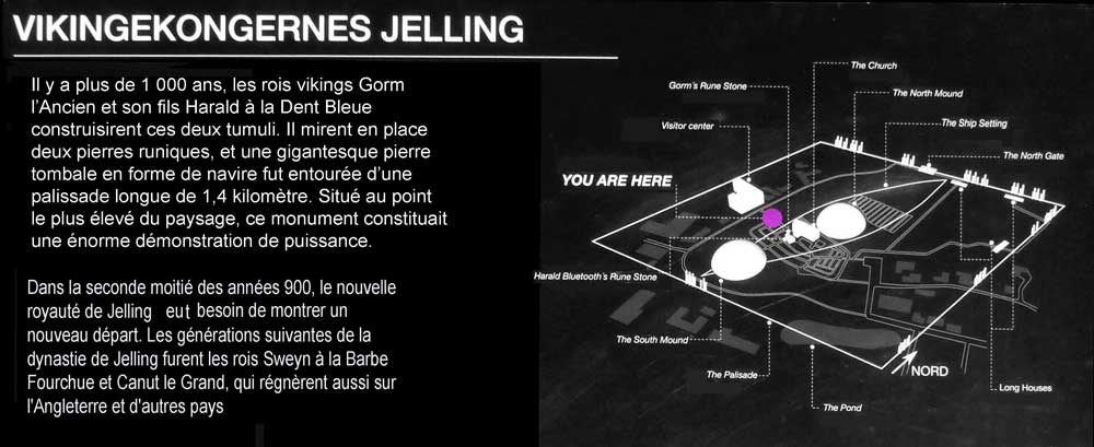 Notice
            sur le site viking de Jelling
