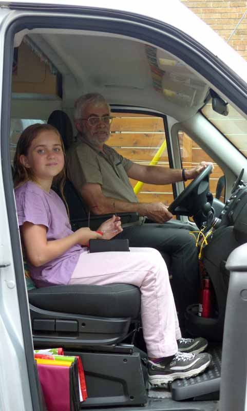 Jean-Paul et Hermione partent pour la Baie James